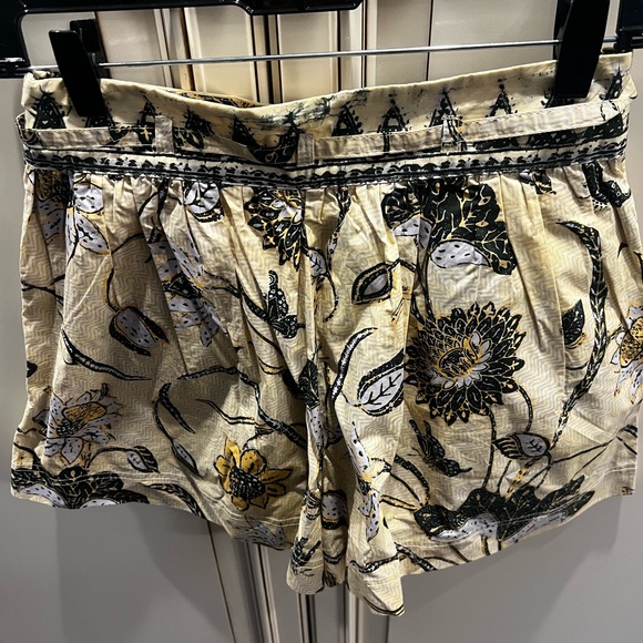 Ulla Johnson NWT Rowan Short Yellow Size 4 - Picture 4 of 6